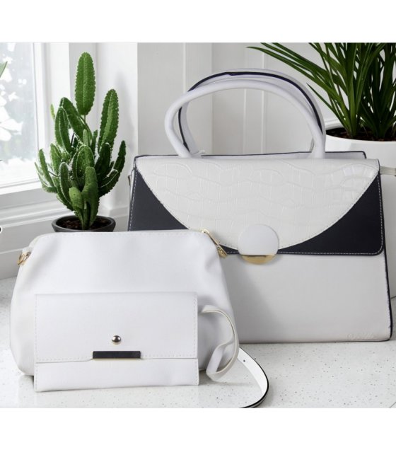 H1566 - Stylish 3pc Fashion Handbag Set